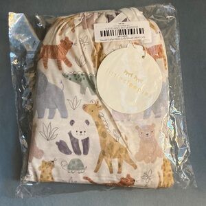 Little Sleepies Sweet Safari Mini Crib Sheet